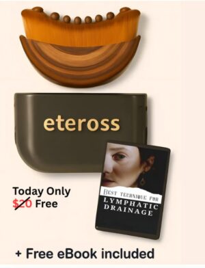 Lymphatic contour face brush